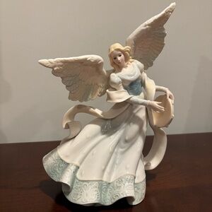 Angel Of Joy G G Santiago 1998 Vintage Porcelain Angel Collectible